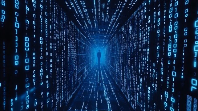 binary code background