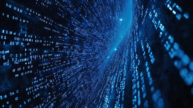 binary code background