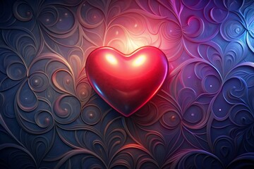 abstract background with heart Abstract hearts background, featuring soft pink hearts for love and affection themes