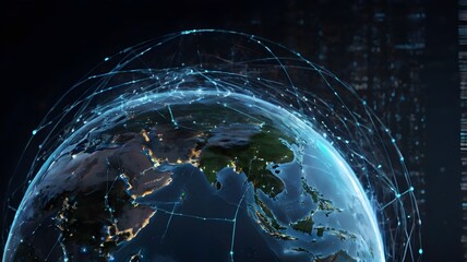 A little girl playing with her fluffy kitten in a sunlit garden, both full of joy and energy.
