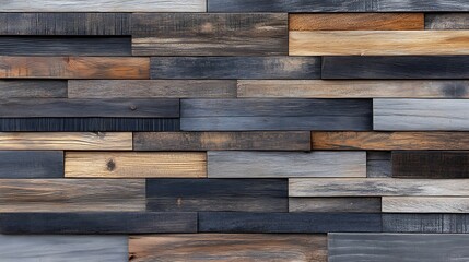 Wooden wall made of natural wood. Background and texture for design