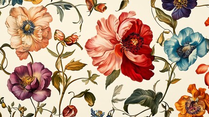seamless floral pattern