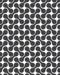 Grey meatball pattern. Geometric pattern. Abstract minimalist blob dots background. Vector Grey ornament meatball wallpaper.