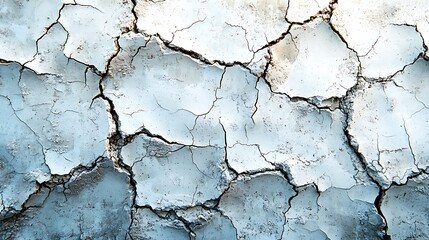 Obraz premium Cracked, dry earth texture; arid land background, drought image