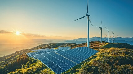 Evaluate the potential of investing in renewable energy. 