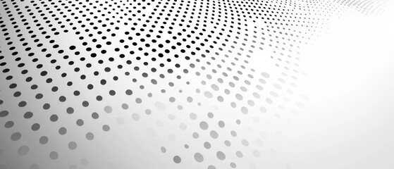 Naklejka premium A white background with a pattern of dots. Generative AI