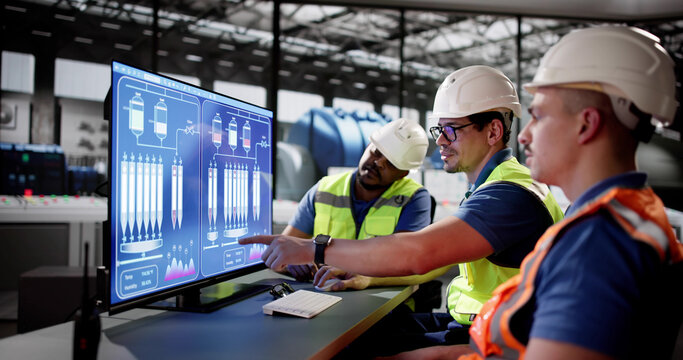 Electricity Generation Engineer Operating Turbine
