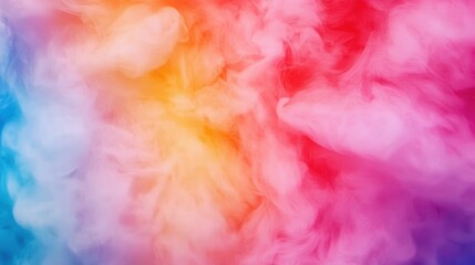 Colorful Smoke Art Vibrant Abstract Design