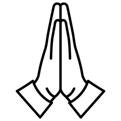 Sorry With Line Style Icon