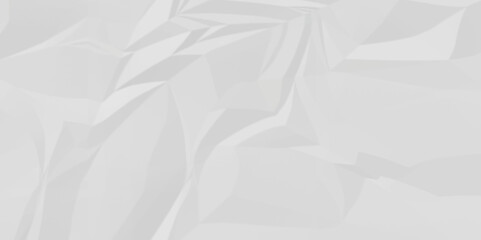 Abstract obsolete billboard rumple wrinkle ripped creased white crumple aged closeup craft document grunge recycling paper background.	