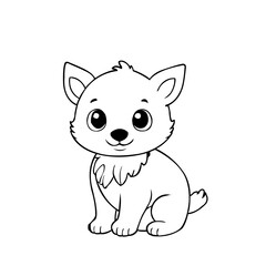 coloring page animals