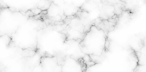 White marble texture and background. Texture Background, Black and white Marbling surface stone. Cracked Marble texture frame background. Abstract light elegant gray for floor ceramic counter texture
