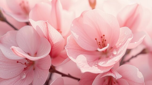 close up of pink rose - Powered by Adobe