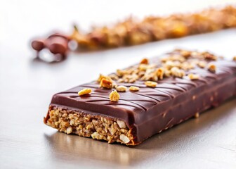 Indulge guilt-free: Gluten-free, high-fiber, low-sugar dark chocolate bar for weight management.