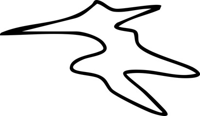 Abstract Shapes Line