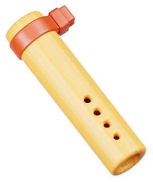 Suling 3D Illustration