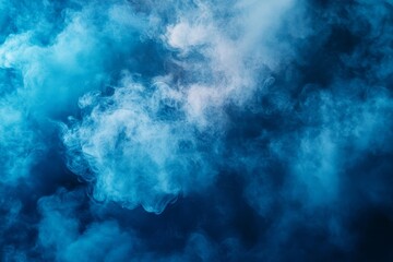 Abstract Blue Digital Background Design, Generative AI