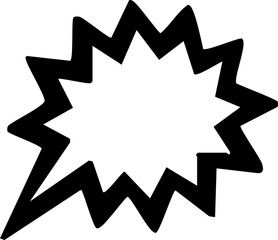 Hand Drawn Bubble Chat Icon