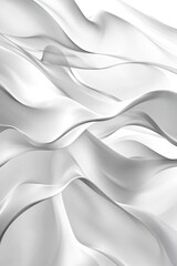 Fototapeta premium White Abstract Gradient, Generative AI