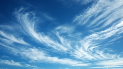 Beautiful aerial view above clouds with a bright sun.