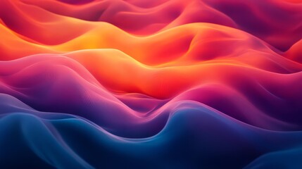 Fototapeta premium Vibrant Neon Digital Background, Generative AI