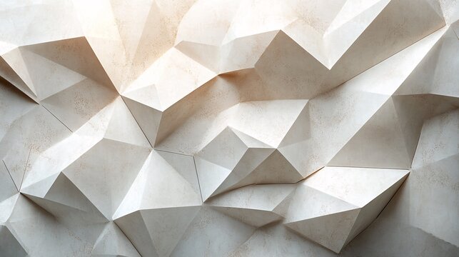 Abstract Geometric Texture in Soft Neutral Tones for Background Use