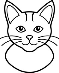Cat LIne Art