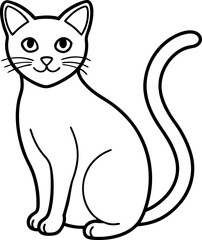 Cat LIne Art