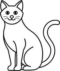 Cat LIne Art