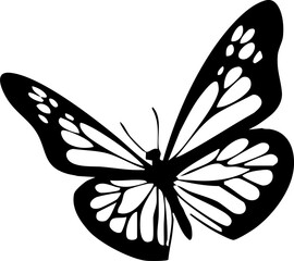 Butterfly Outline Logo