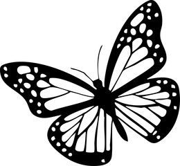 Butterfly Outline Logo