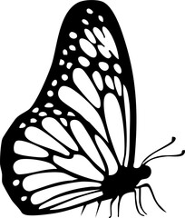 Butterfly Outline Logo