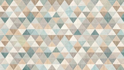Subtle Textured Triangle Pattern in Earthy Tones for Interior Design Projects
