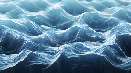 Obraz premium Abstract Water Waves Background with Elegant Texture and Light Blue Color