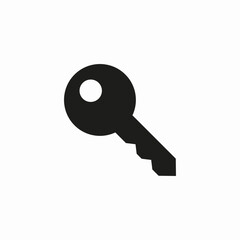 key unlock icon sign vector