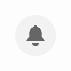 ring bell icon sign vector
