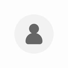user profile display icon sign vector