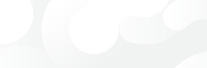 Abstract white Geometric banner design background.