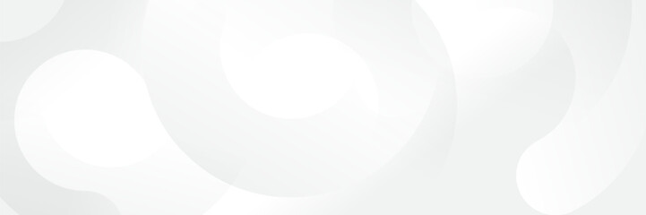 Abstract white Geometric banner design background.