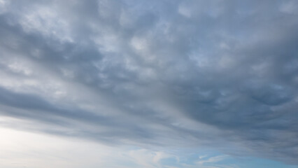 Dynamic Cloud Layers Captured from Above with Drone

