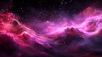 Obraz premium Abstract Dark Digital Background, Generative AI