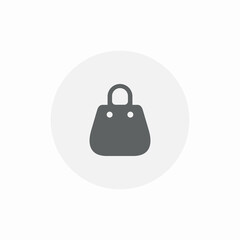 bag purse icon sign vector