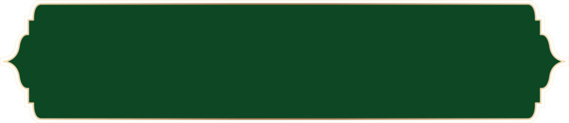 Islamic Banner Frame