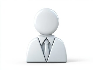 Professional businessman in a suit and tie, portrait of success confidence in the corporate world