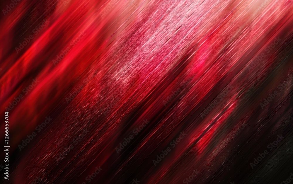 Poster Abstract Red Diagonal Lines Background
