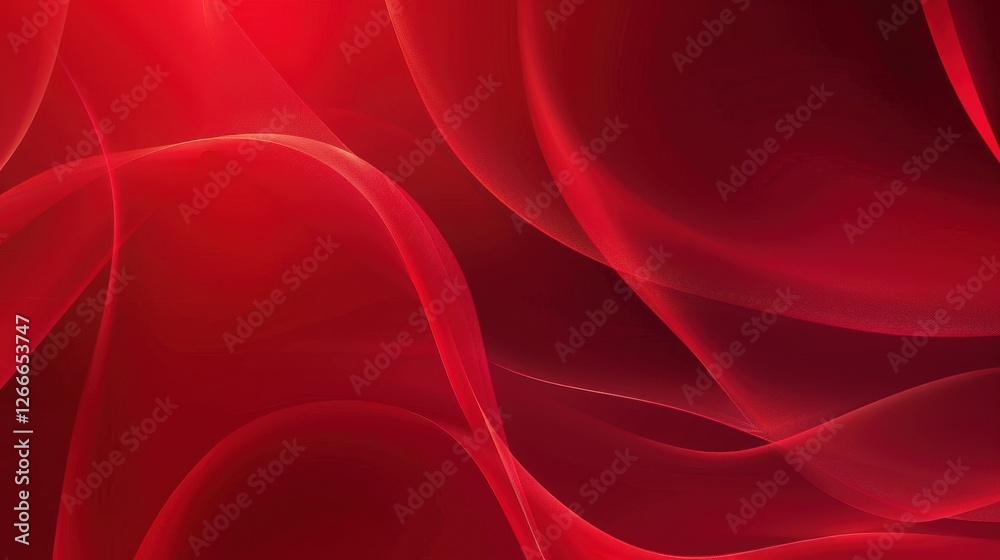 Aufkleber abstract red fabric texture background