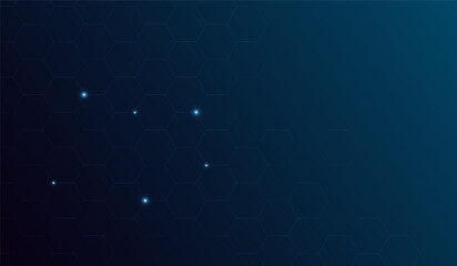 The technology abstract elegant blue light background with lines on dark background with lighting effect and sparkle. Vector illustration