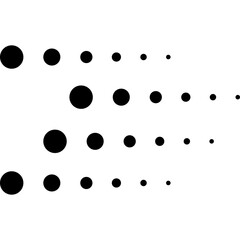 Abstract Dot Shape