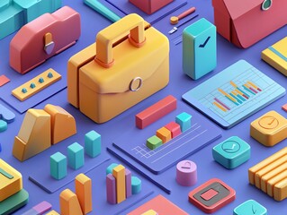 Colorful Business Objects