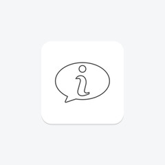 Telephone thinline icon, vector, pixel perfect, illustrator file